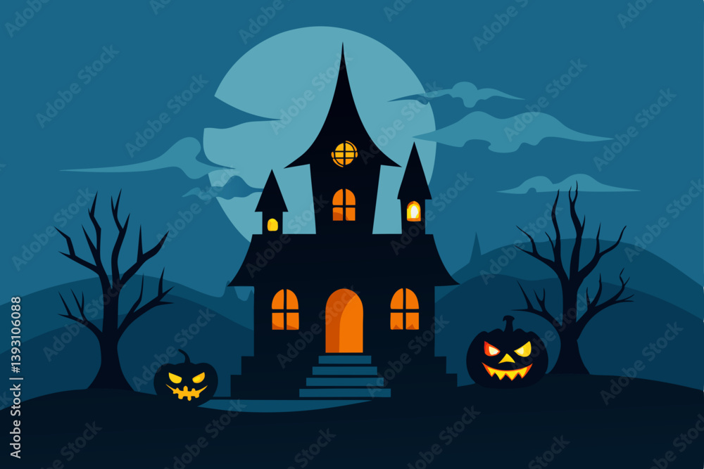 halloween background with pumpkin halloween background with pumpkin