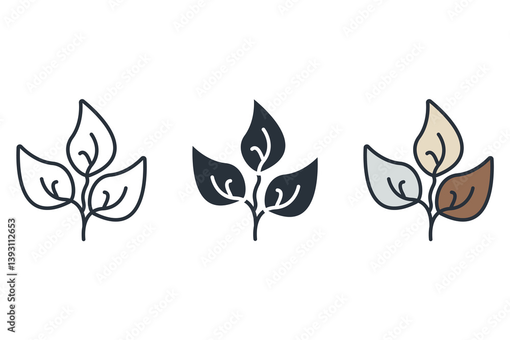 freshness icons isolated on White Background. Flat style design freshness icons isolated on White Background. Flat style design