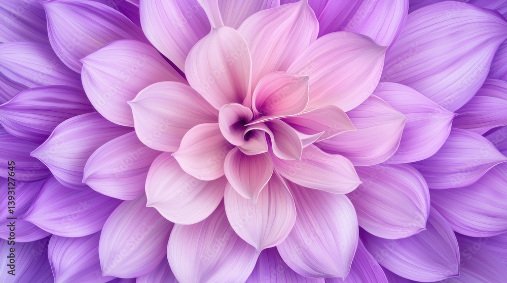 Fototapeta premium Artistic Flowers arranged in a stunning mandala pattern, combining nature and creative symmetry