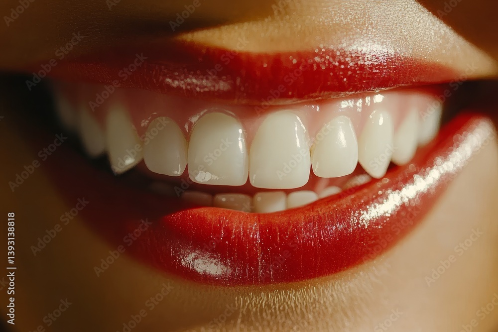 Beautiful Hollywood Smile, Close-up