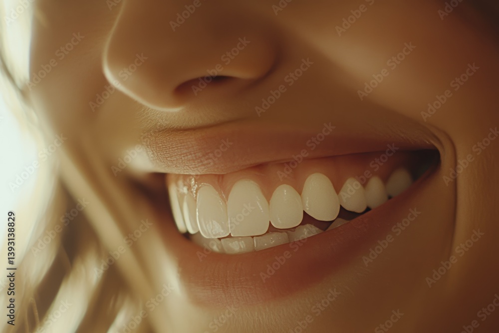 Beautiful Hollywood Smile, Close-up