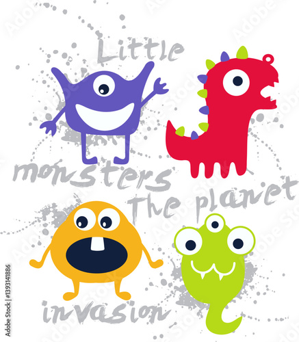 Little monsters invade the planet