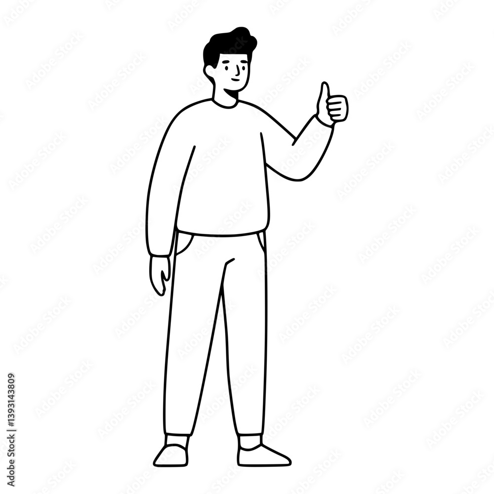 Giving Thumbs Up | One hand giving thumbs up Giving Thumbs Up | One hand giving thumbs up