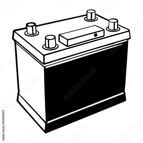 battery charger isolated on white background