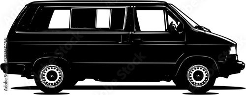 Van vector design, Van vector graphic