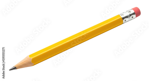 Isolated Yellow Pencil