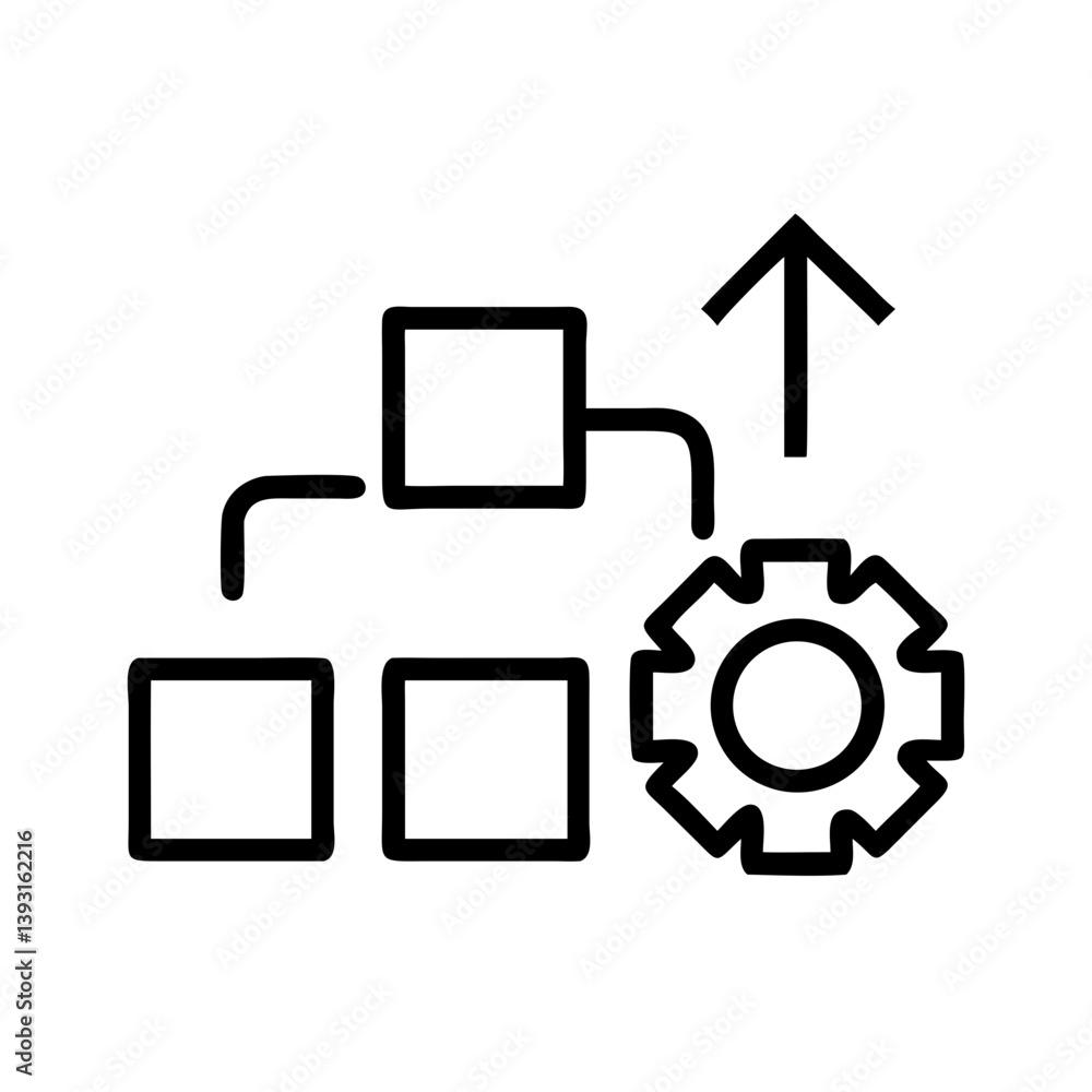 Blocks & Analytics Icon Set – Management, Strategy, and Data Visualization Symbols Blocks & Analytics Icon Set – Management, Strategy, and Data Visualization Symbols