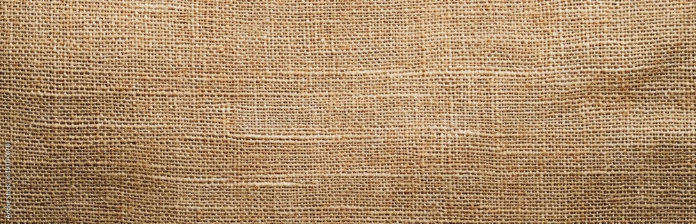 Beige flat burlap texture background, Abstract texture of natural burlap fabric with soft folds and organic patterns. Beige flat burlap texture background, Abstract texture of natural burlap fabric with soft folds and organic patterns.