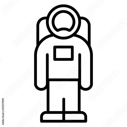 Astronaut Suit Icon
