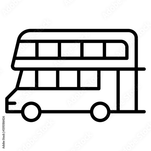 Double Decker Icon