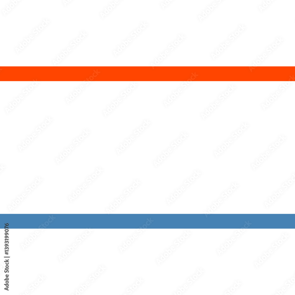 Blue and red line Blue and red line