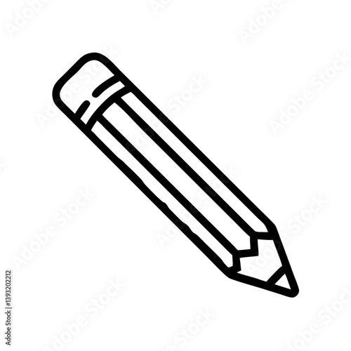Pencil icons symbolize creativity and artistic expression. Essential for drawing, writing, and educational themes, these designs reflect the art of communication through simple tools.