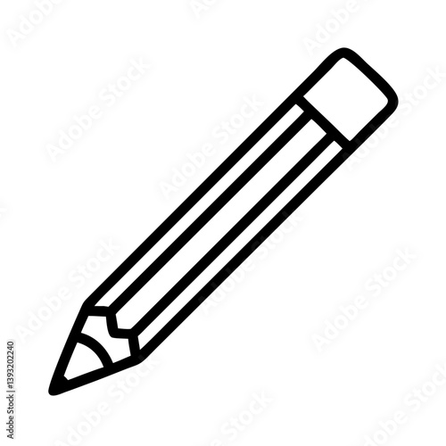 Pencil icons symbolize creativity and artistic expression. Essential for drawing, writing, and educational themes, these designs reflect the art of communication through simple tools.