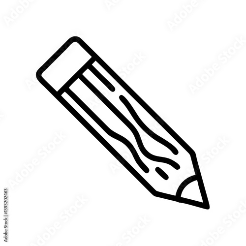 Pencil icons symbolize creativity and artistic expression. Essential for drawing, writing, and educational themes, these designs reflect the art of communication through simple tools.