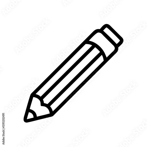 Pencil icons symbolize creativity and artistic expression. Essential for drawing, writing, and educational themes, these designs reflect the art of communication through simple tools.