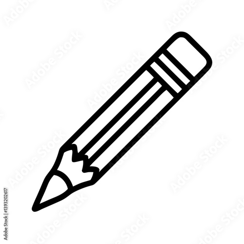 Pencil icons symbolize creativity and artistic expression. Essential for drawing, writing, and educational themes, these designs reflect the art of communication through simple tools.