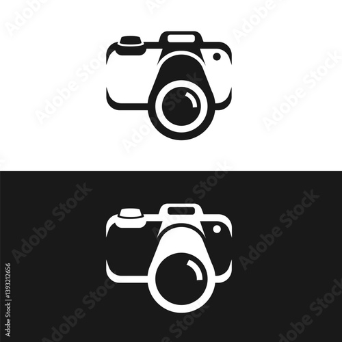 Vector Logo template. Photo Studio Logo design.
