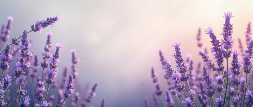 A stunning close-up of lavender flowers, captured with a gentle blurred backdrop, bringing out the soothing purple hues of nature. A stunning close-up of lavender flowers, captured with a gentle blurred backdrop, bringing out the soothing purple hues of nature.