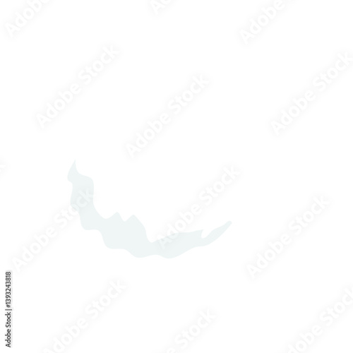 Winter frozen snow ball illustration 