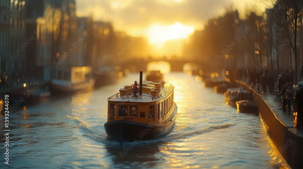 Golden hour canal cruise Golden hour canal cruise