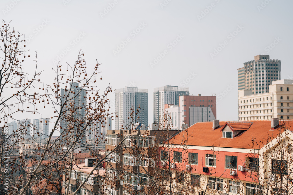 Zhongshan Road old town in Qingdao, China