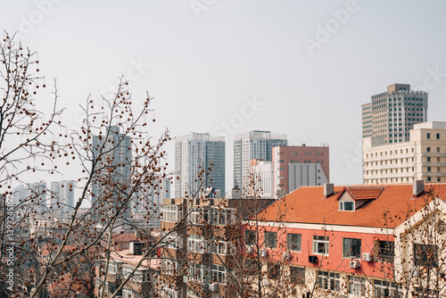 Zhongshan Road old town in Qingdao, China