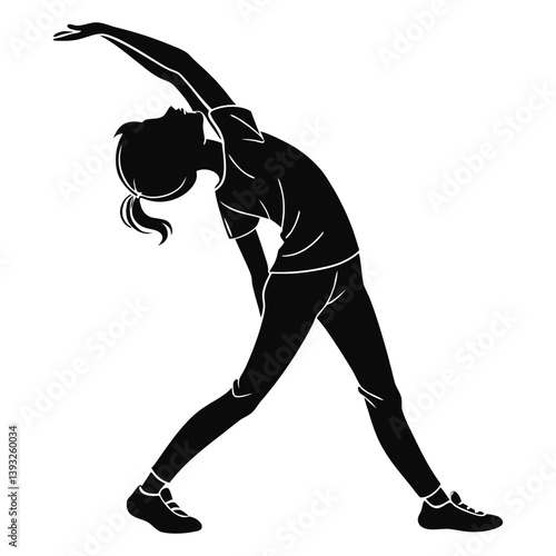 Silent Power: The Art of a Gymnast in Motion