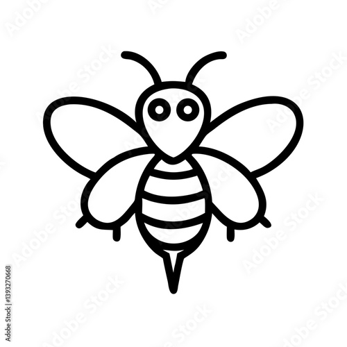 Bee Animal outline Icons