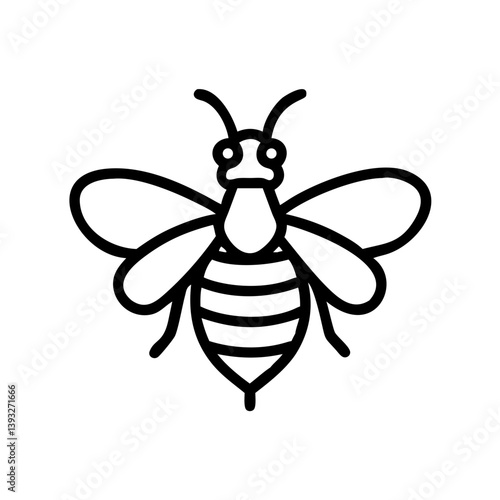 Bee Animal outline Icons