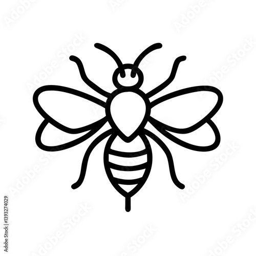 Bee Animal outline Icons