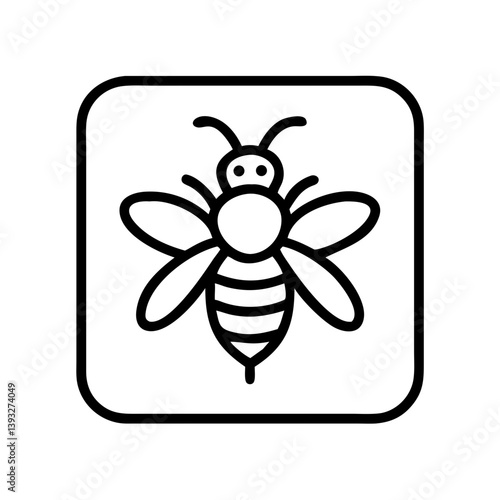 Bee Animal outline Icons