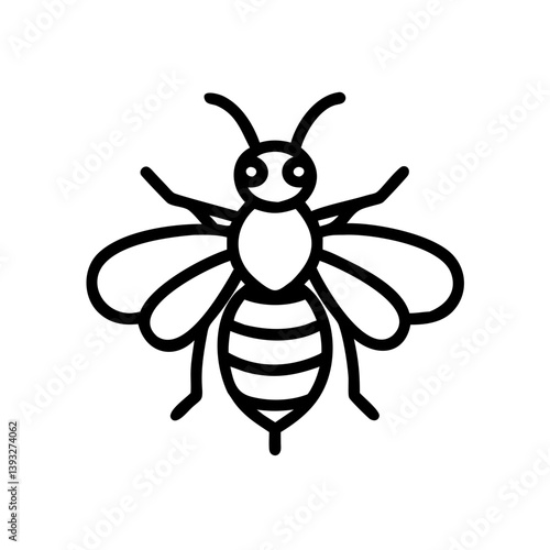 Bee Animal outline Icons