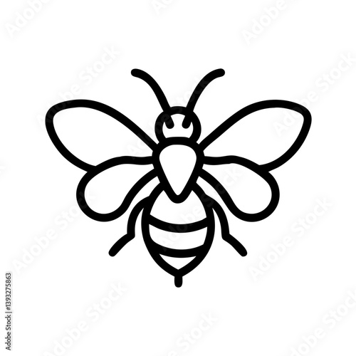 Bee Animal outline Icons