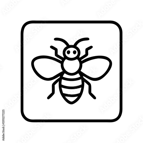 Bee Animal outline Icons