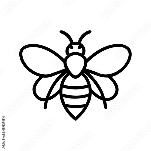 Bee Animal outline Icons
