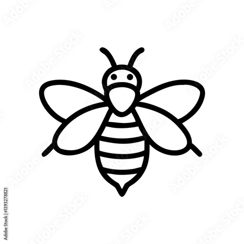 Bee Animal outline Icons