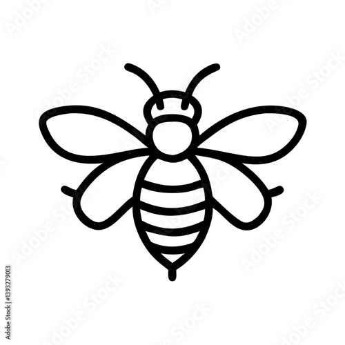 Bee Animal outline Icons