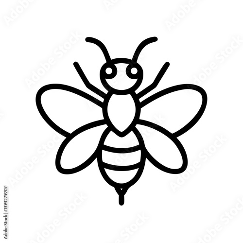 Bee Animal outline Icons