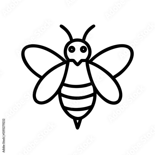 Bee Animal outline Icons