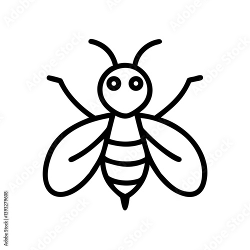 Bee Animal outline Icons