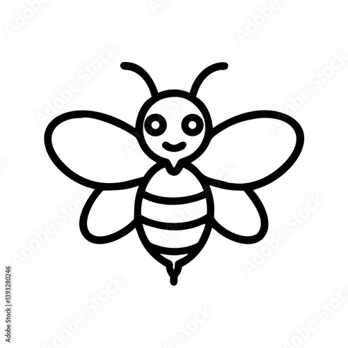 Bee Animal outline Icons