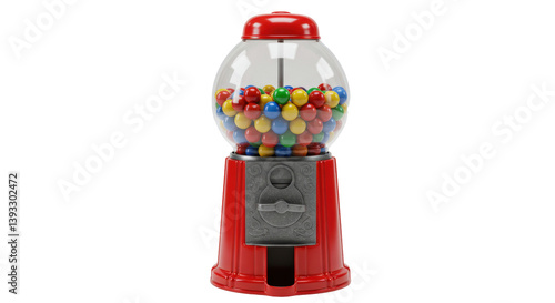 Isolated Gumball Machine