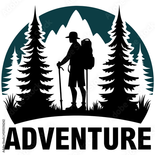 Wilderness Adventure Silhouette 
