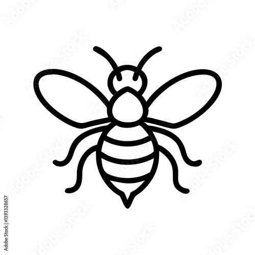Bee Animal outline Icons
