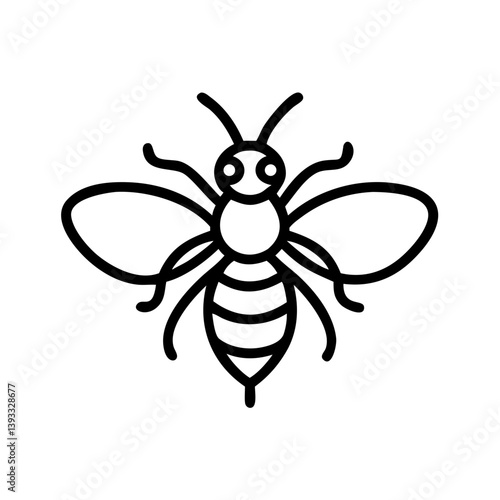 Bee Animal outline Icons