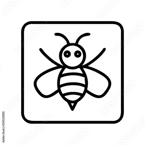 Bee Animal outline Icons