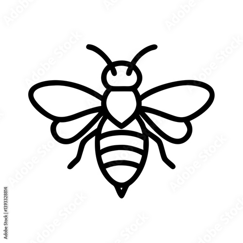 Bee Animal outline Icons