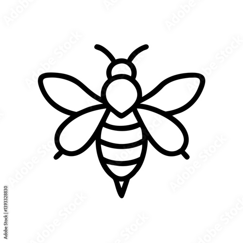 Bee Animal outline Icons