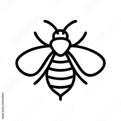 Bee Animal outline Icons