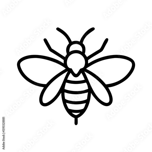 Bee Animal outline Icons